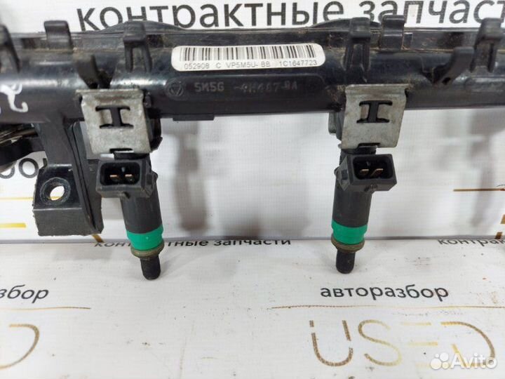 Топливная рампа Ford Focus 2 1.6 shdb 2010