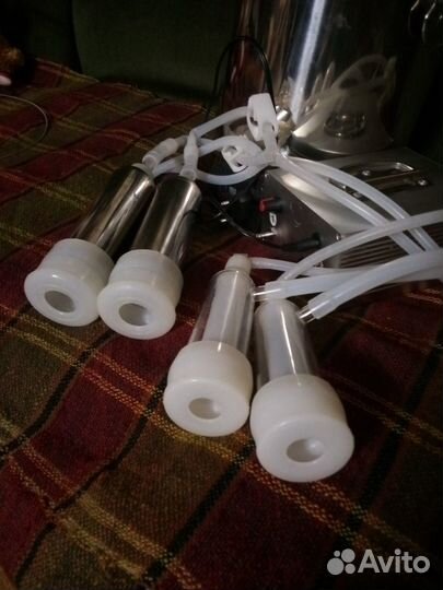 Доильный аппарат 10 л для коз и коров