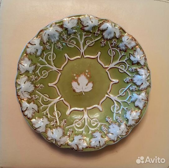 Блюдо тарелка для фруктов Дулево СССР