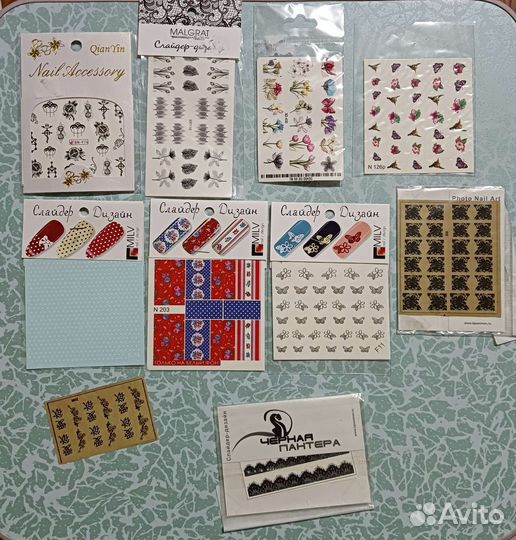 Для маникюра для ногтей слайдер дизайн стемпинг