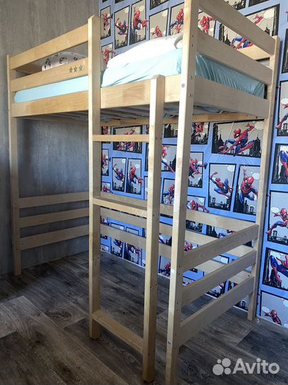 Детская кровать чердак