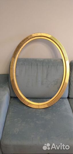 Итальянский деревянный золотой багет