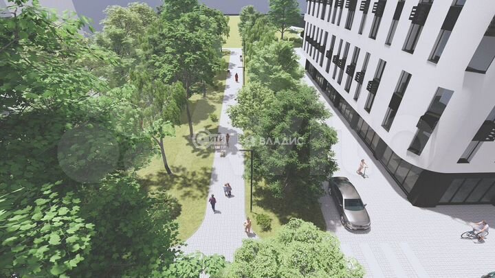 Квартира-студия, 28,4 м², 10/13 эт.