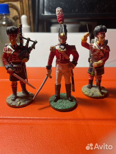 Оловянные солдатики наполеоновские войны