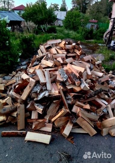 Дрова колотые Осиновые любого объема