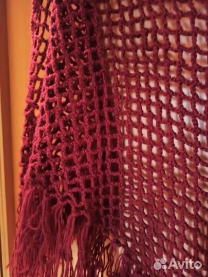 Платок шаль полушерсть 2.1х1.5 м