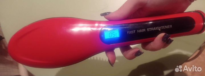 Расческа выпрямитель fast hair straightener
