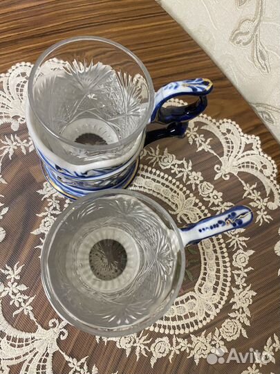 Подстаканник гжель