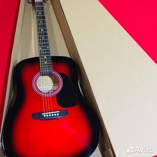 Новая акустическая гитара гарантия