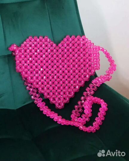 Сумка женская из бусин