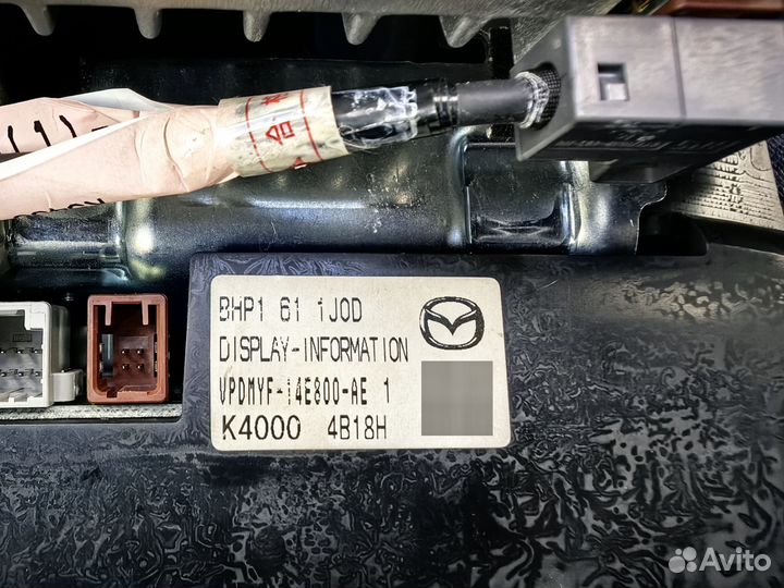 Дисплей головного устройства мазда 3 Bm 2015