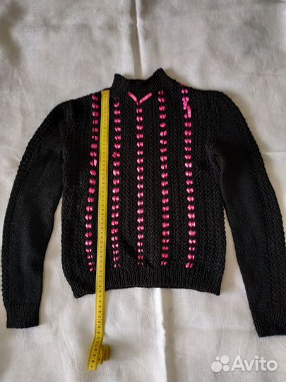 Пуловер для девочек. Handmade