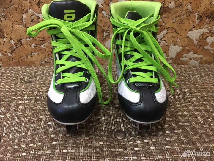 Коньки детские двухполозные 32 размер