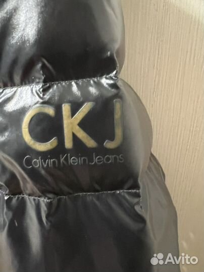 Calvin klein пуховик женский оригинал