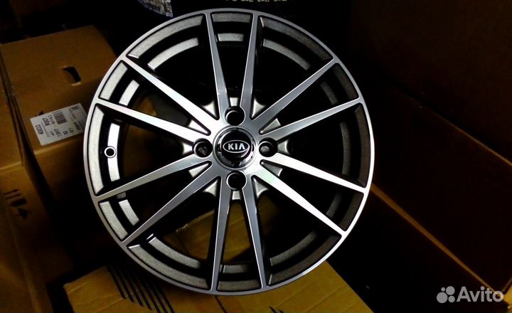Новые литые диски r16 Kia RIO X Хендай Солярис