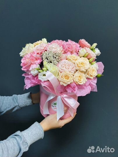 Бесплатная доставка, шляпные коробки цветов, роз