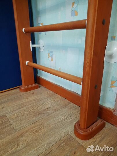 Детская спортивная шведская стенка деревянная