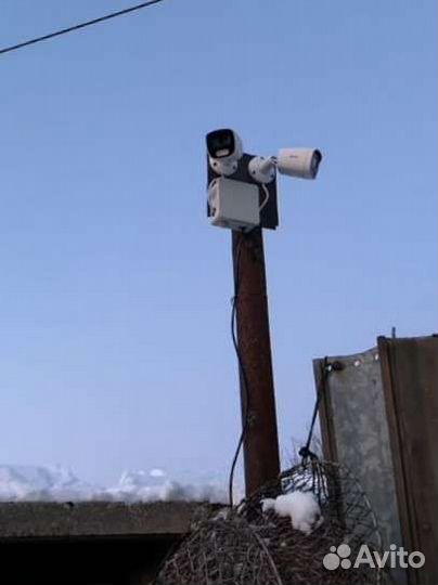 Установка видеонаблюдения