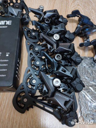 Переключатели и манетки Shimano XT 8100 6100 12 ск