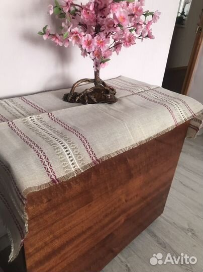 Скатерть льняная СССР