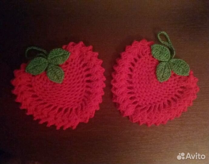 Прихватки вязаные (ручная работа)