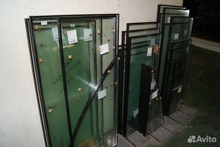 Замена стеклопакета без рамы