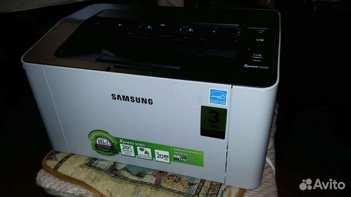 Принтер лазерный Самсунг М2020
