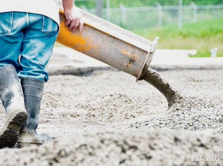 Бетон подача лентой