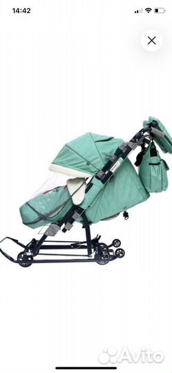Санки коляска ника