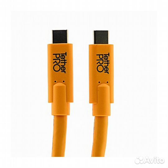 Кабель Tether Tools TetherPro USB-C to USB-C 3m Orange (CUC10-ORG)