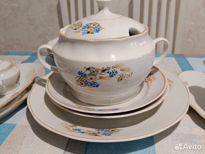 Набор столовой посуды бу