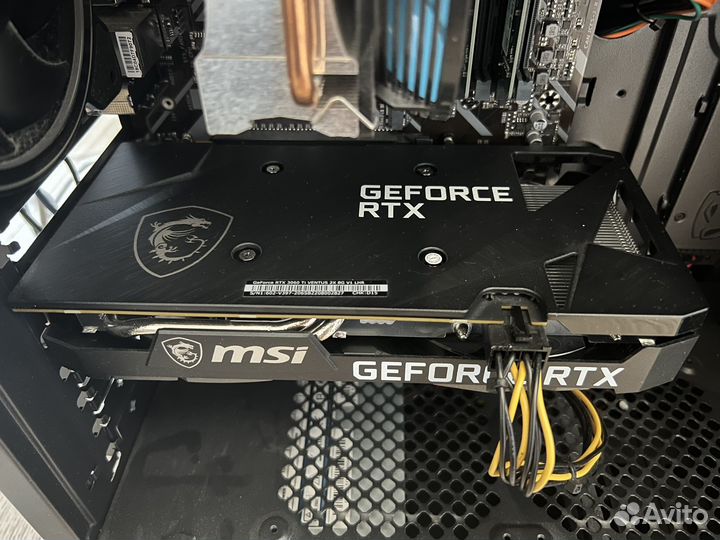 Видеокарта geforce rtx 3060ti от MSI