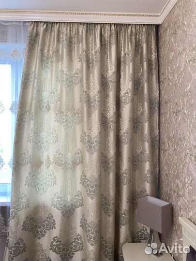Шторы Жакард и тюль б/у,Турция Тогас