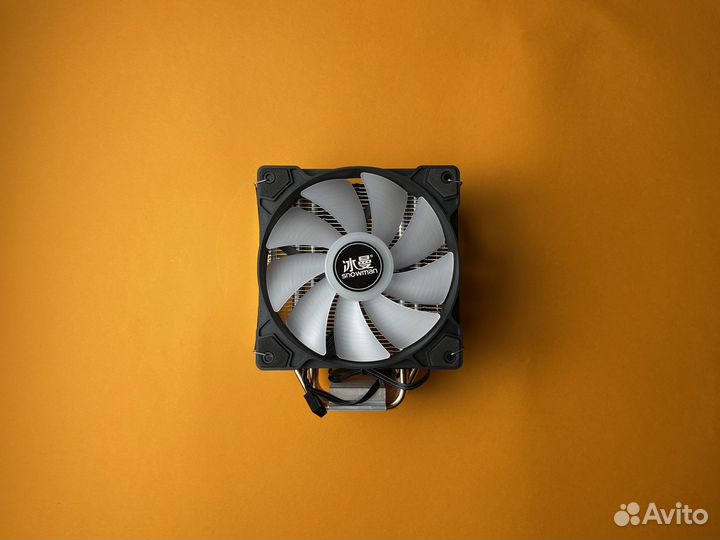 Кулер Башенный TDP 220W 6 трубок RGB snowman MT6