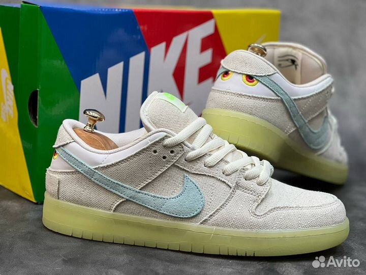 Nike SB Dunk air low 1 светящиеся разм. 45