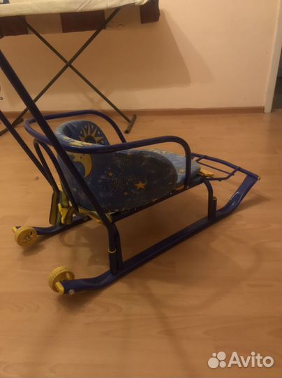 Коляска санки