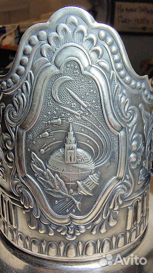 Подстаканники СССР космос ранний