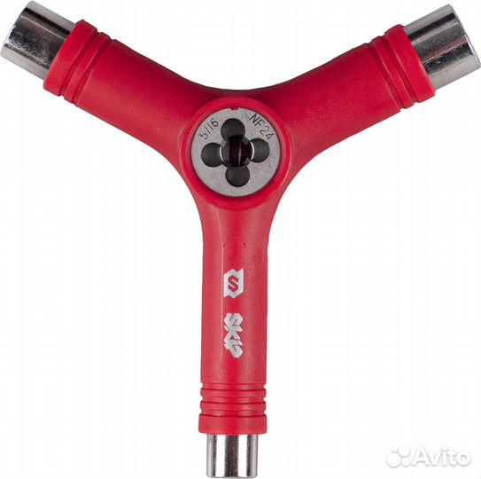 Ключ для скейтборда skip Y-Tool красный Sta80