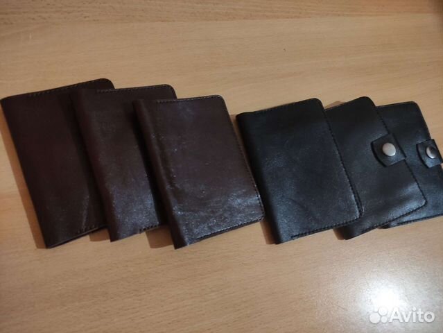 Обложки кожаные для паспорта и авто документов