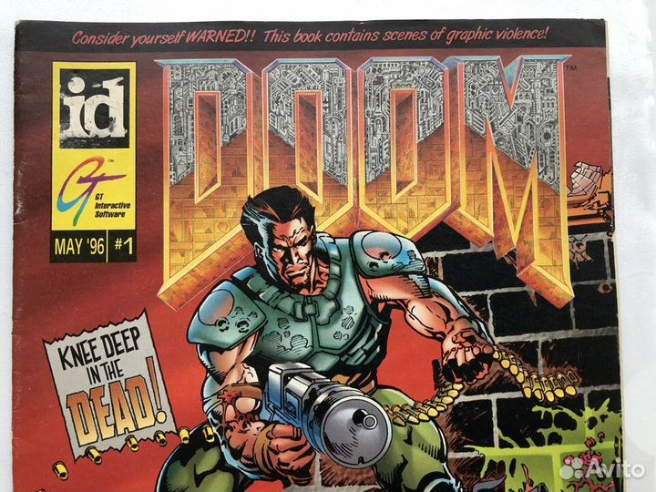 Комикс doom 1996 г. № 1, подлинник, на англ. яз