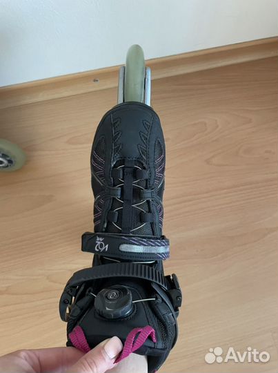 Коньки роликовые К2 жен., р 37-37,5