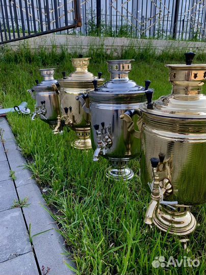 Самовар СССР на дровах Тульский