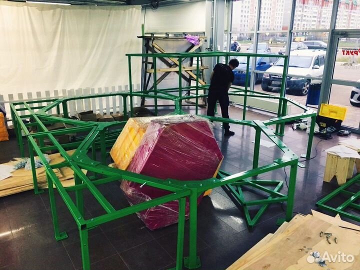 Батутная арена ба-3, детская игровая зона