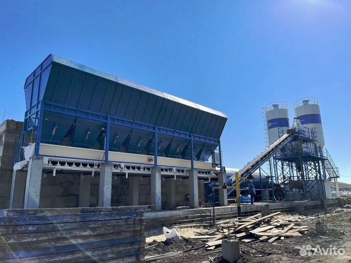 Бетонный завод в наличии