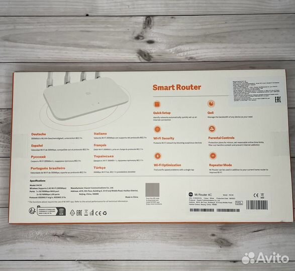 Wifi роутер xiaomi 4c