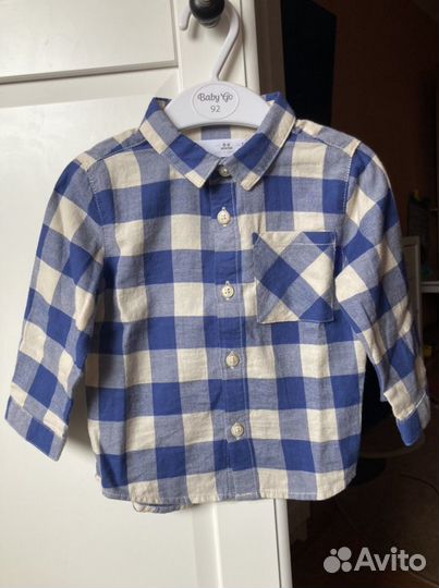 Рубашка Zara для мальчика 74