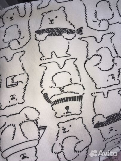 Трикотажные пеленки Crockid, как новые