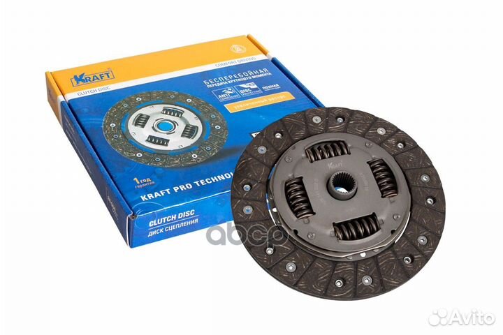 Диск сцепления KT098616 Kraft