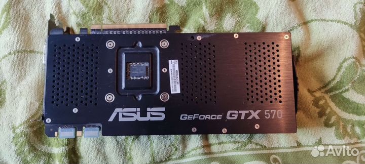 Видеокарта Asus geforce gtx 570