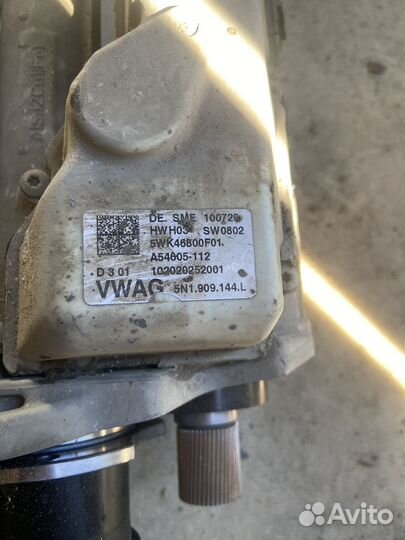 Рулевая рейка фольцваген пасссат б6